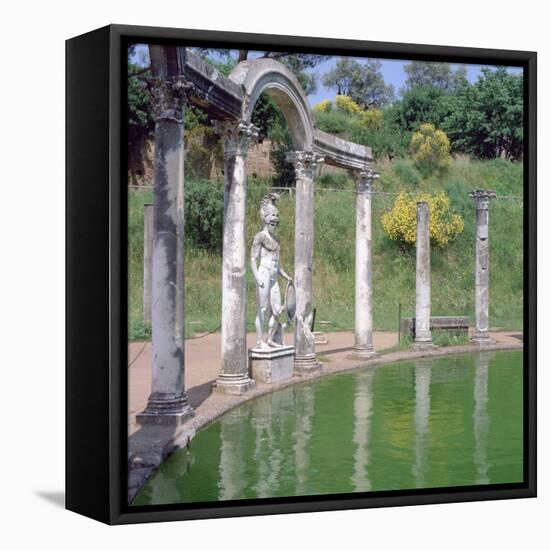 Villa Adriana, Tivoli, Italy-null-Framed Stretched Canvas