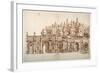 Villa Aldobrandini at Frascati-null-Framed Giclee Print