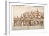 Villa Aldobrandini at Frascati-null-Framed Giclee Print