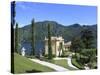 Villa Balbianello, Lenno, Lake Como, Lombardy, Italy, Europe-Vincenzo Lombardo-Stretched Canvas