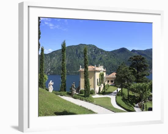 Villa Balbianello, Lenno, Lake Como, Lombardy, Italy, Europe-Vincenzo Lombardo-Framed Photographic Print