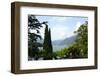 Villa Balbianello Park Facing Lake Como, Lenno, Italy-Stefano Amantini-Framed Photographic Print