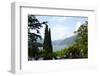 Villa Balbianello Park Facing Lake Como, Lenno, Italy-Stefano Amantini-Framed Photographic Print