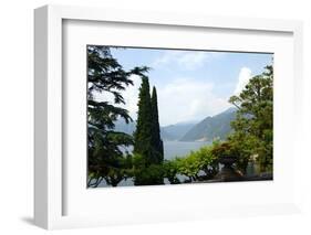 Villa Balbianello Park Facing Lake Como, Lenno, Italy-Stefano Amantini-Framed Photographic Print