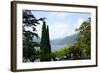 Villa Balbianello Park Facing Lake Como, Lenno, Italy-Stefano Amantini-Framed Photographic Print