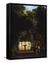 Villa Borghese, Rome, 1810-Jean-Joseph-Xavier Bidault-Framed Stretched Canvas