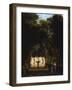 Villa Borghese, Rome, 1810-Jean-Joseph-Xavier Bidault-Framed Giclee Print