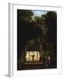 Villa Borghese, Rome, 1810-Jean-Joseph-Xavier Bidault-Framed Giclee Print