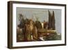 Villa by the Sea, 1878-Arnold Bocklin-Framed Giclee Print