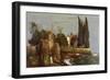 Villa by the Sea, 1878-Arnold Bocklin-Framed Giclee Print