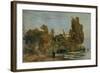 Villa by the Sea, 2. Version, 1865-Arnold Bocklin-Framed Giclee Print