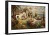 Villa by the Sea-Horwich-Framed Art Print