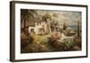 Villa by the Sea-Horwich-Framed Art Print