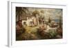 Villa by the Sea-Horwich-Framed Art Print