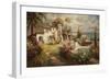 Villa by the Sea-Horwich-Framed Art Print