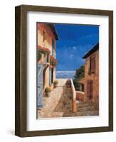 Villa By the Sea-Gilles Archambault-Framed Art Print