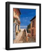 Villa By the Sea-Gilles Archambault-Framed Art Print