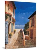 Villa By the Sea-Gilles Archambault-Stretched Canvas