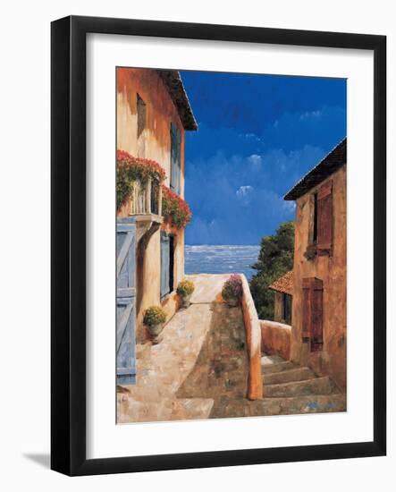 Villa By the Sea-Gilles Archambault-Framed Art Print