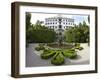 Villa Carlotta and Gardens in Spring Sunshine, Tremezzo, Lake Como, Lombardy, Northern Italy-Peter Barritt-Framed Photographic Print