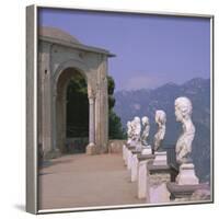 Villa Cimbrone, Ravello, Costiera Amalfitana (Amalfi Coast), Campania, Italy-Roy Rainford-Framed Photographic Print