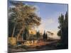 Villa D'Este in Tivoli-null-Mounted Giclee Print