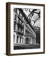 Villa D'Este, Now a Famous Hotel on Lake Como-Carl Mydans-Framed Photographic Print