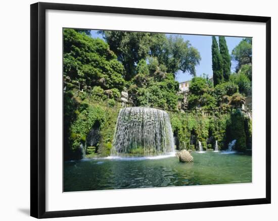 Villa d'Este, Tivoli, Lazio, Italy-Bruno Morandi-Framed Photographic Print