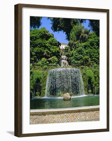 Villa d'Este, Tivoli, Lazio, Italy-Bruno Morandi-Framed Photographic Print