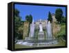 Villa d'Este, Tivoli, Lazio, Italy-Bruno Morandi-Framed Stretched Canvas