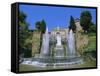 Villa d'Este, Tivoli, Lazio, Italy-Bruno Morandi-Framed Stretched Canvas