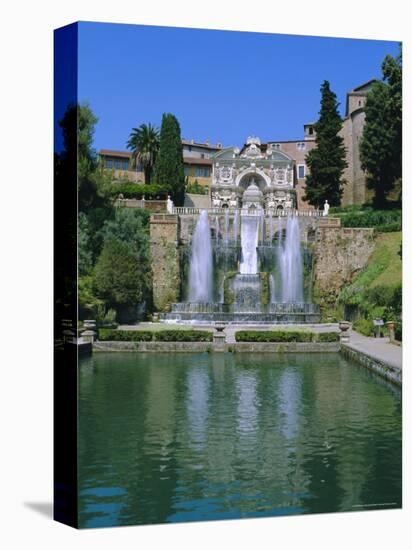 Villa d'Este, Tivoli, Lazio, Italy-Bruno Morandi-Stretched Canvas