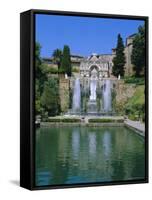 Villa d'Este, Tivoli, Lazio, Italy-Bruno Morandi-Framed Stretched Canvas