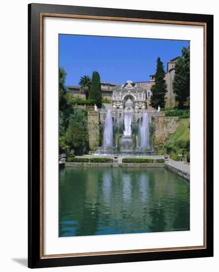 Villa d'Este, Tivoli, Lazio, Italy-Bruno Morandi-Framed Photographic Print