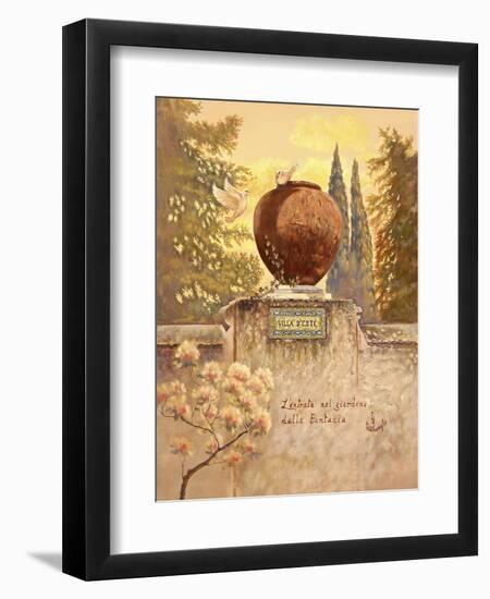 Villa D'este-Judy Mastrangelo-Framed Giclee Print