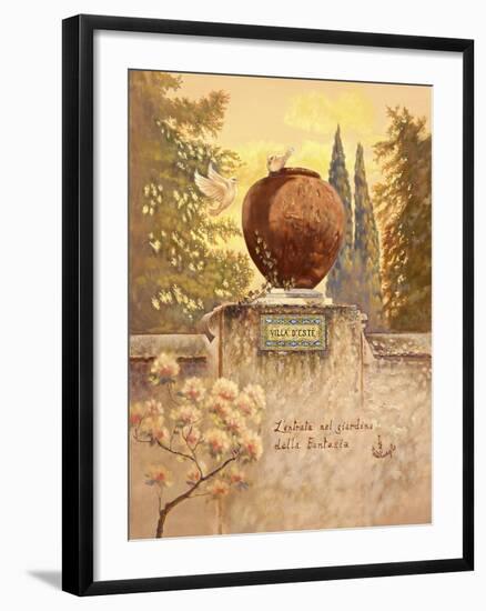 Villa D'este-Judy Mastrangelo-Framed Giclee Print