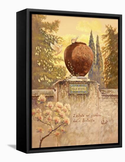 Villa D'este-Judy Mastrangelo-Framed Stretched Canvas