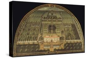 Villa De Castello, Built for the De Medici Family, Tuscany, Italy, from Series-Giusto Utens-Stretched Canvas