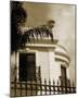 Villa de la Mer-Malcolm Sanders-Mounted Giclee Print