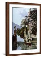 Villa Del Balbianello, Lenno, Lake Como, Italy, C1930S-Donald Mcleish-Framed Giclee Print