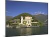 Villa del Balbianello on Punta di Lavedo in Spring Sunshine, Lake Como, Italian Lakes, Italy-Peter Barritt-Mounted Photographic Print