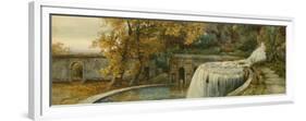 Villa Deste, Autumn-Ettore Roesler Franz-Framed Premium Giclee Print
