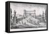 Villa Di Bella Vista, Plate 27, from 'Views , 1757-Giuseppe Zocchi-Framed Stretched Canvas