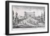 Villa Di Bella Vista, Plate 27, from 'Views , 1757-Giuseppe Zocchi-Framed Giclee Print