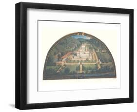 Villa di Cafaggiolo-Giusto Utens-Framed Premium Giclee Print