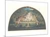 Villa di Cafaggiolo-Giusto Utens-Mounted Premium Giclee Print