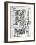 Villa di Gambero is one of many old, narrow streets in Rome, Italy.-Richard Lawrence-Framed Photographic Print