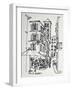 Villa di Gambero is one of many old, narrow streets in Rome, Italy.-Richard Lawrence-Framed Photographic Print