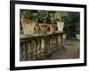 Villa di Marlia The Balustrade-John Singer Sargent-Framed Art Print