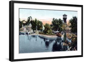 Villa Dolores, Lago Azul, Montevideo, Uruguay, C1900s-null-Framed Giclee Print